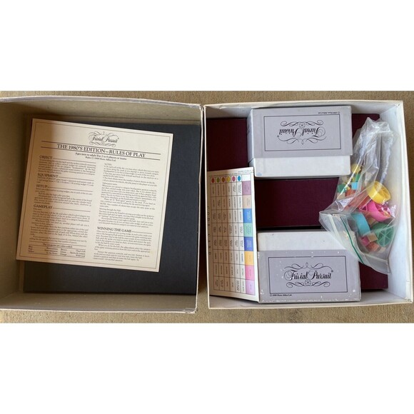 Board Game Parkers Brother Trivial Pursuit The 1980s Master Trivia Complete - Picture 4 of 7